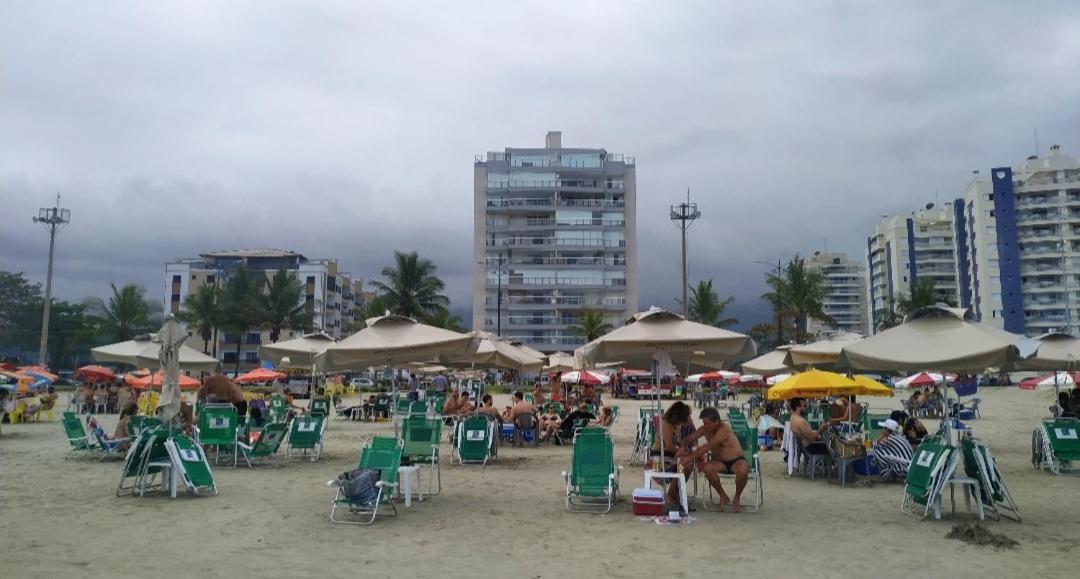Apartamento Praia Bertioga Frente Mar公寓 外观 照片